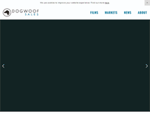 Tablet Screenshot of dogwoofsales.com
